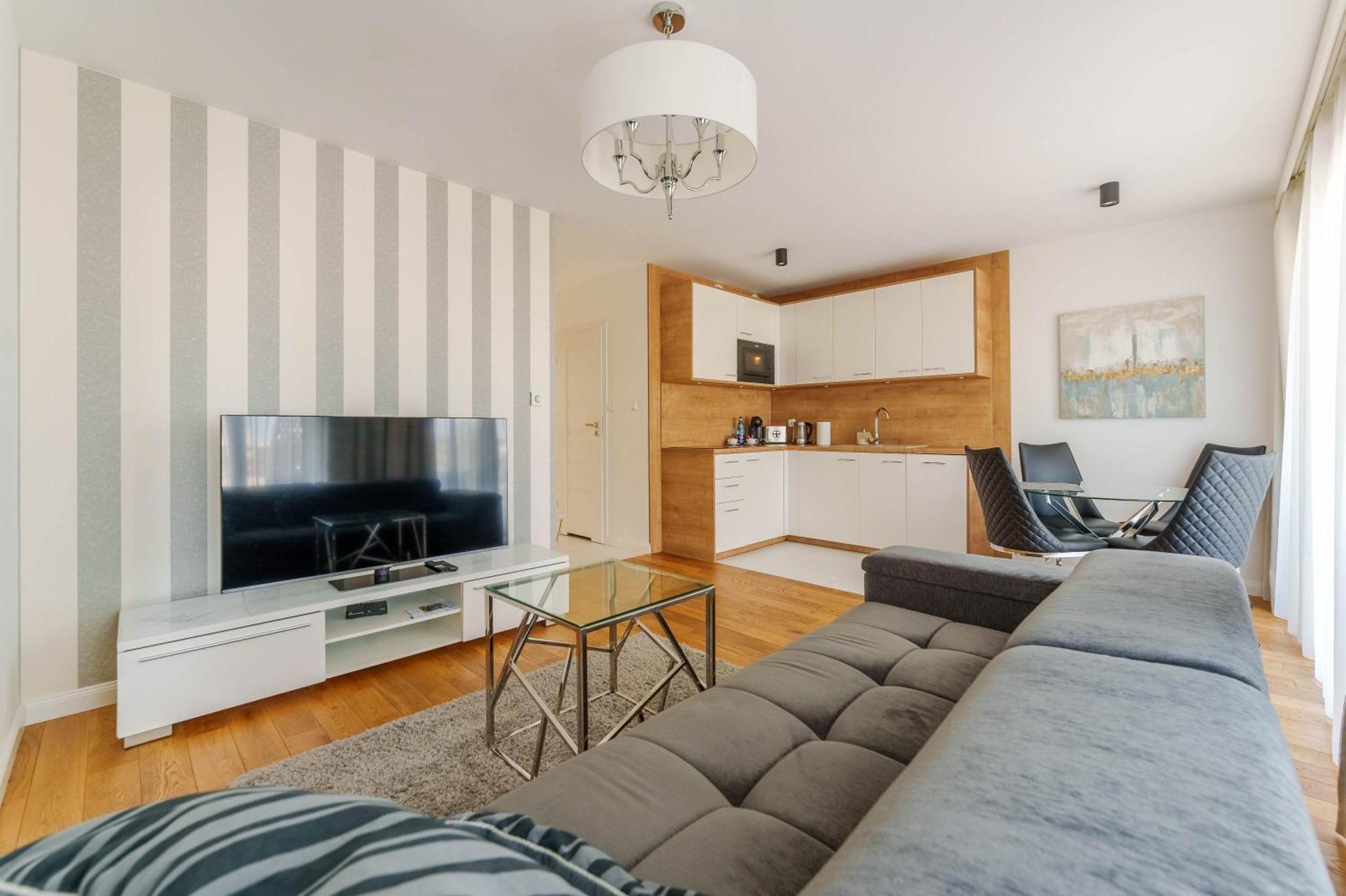 Apart111 Apartament Rodzinny 3 Pokoje - 2 Sypialnie- Sauna, Silownia โควอบเซก ภายนอก รูปภาพ